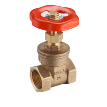 Full port gate valve brass